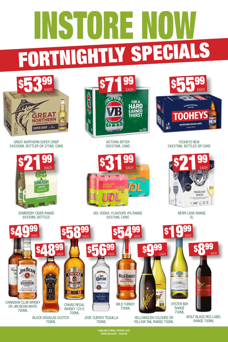 May Bottle Shop Specials West Ryde